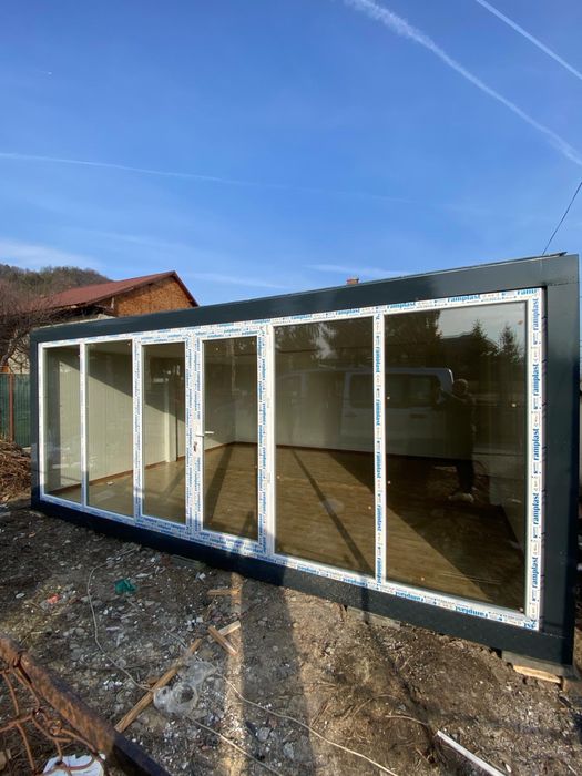 Containere modulare tip birou,vitrina,case