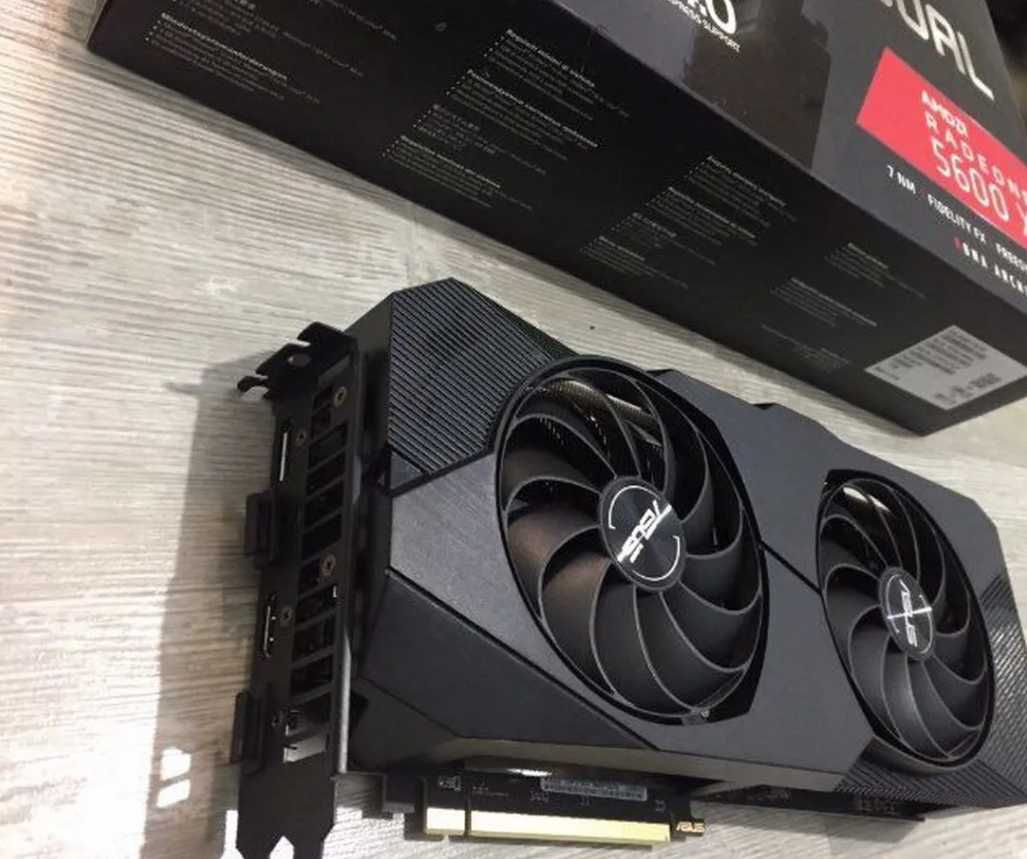 Видеокарта Asus Radeon RX 5600 XT DUAL EVO