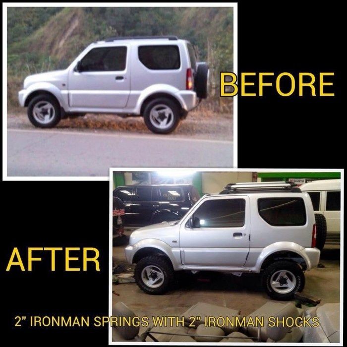 Kit suspensie Suzuki Jimny profesionala OFF ROAD IRON MAN + 50 mm