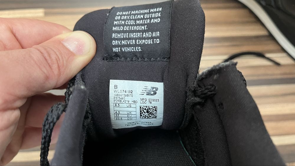 Дамски маратонки New balance WL574 B2