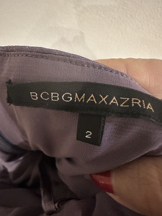 Дизайнерска рокля в лилаво от бутика на Max Azria. Kупена за 400 £