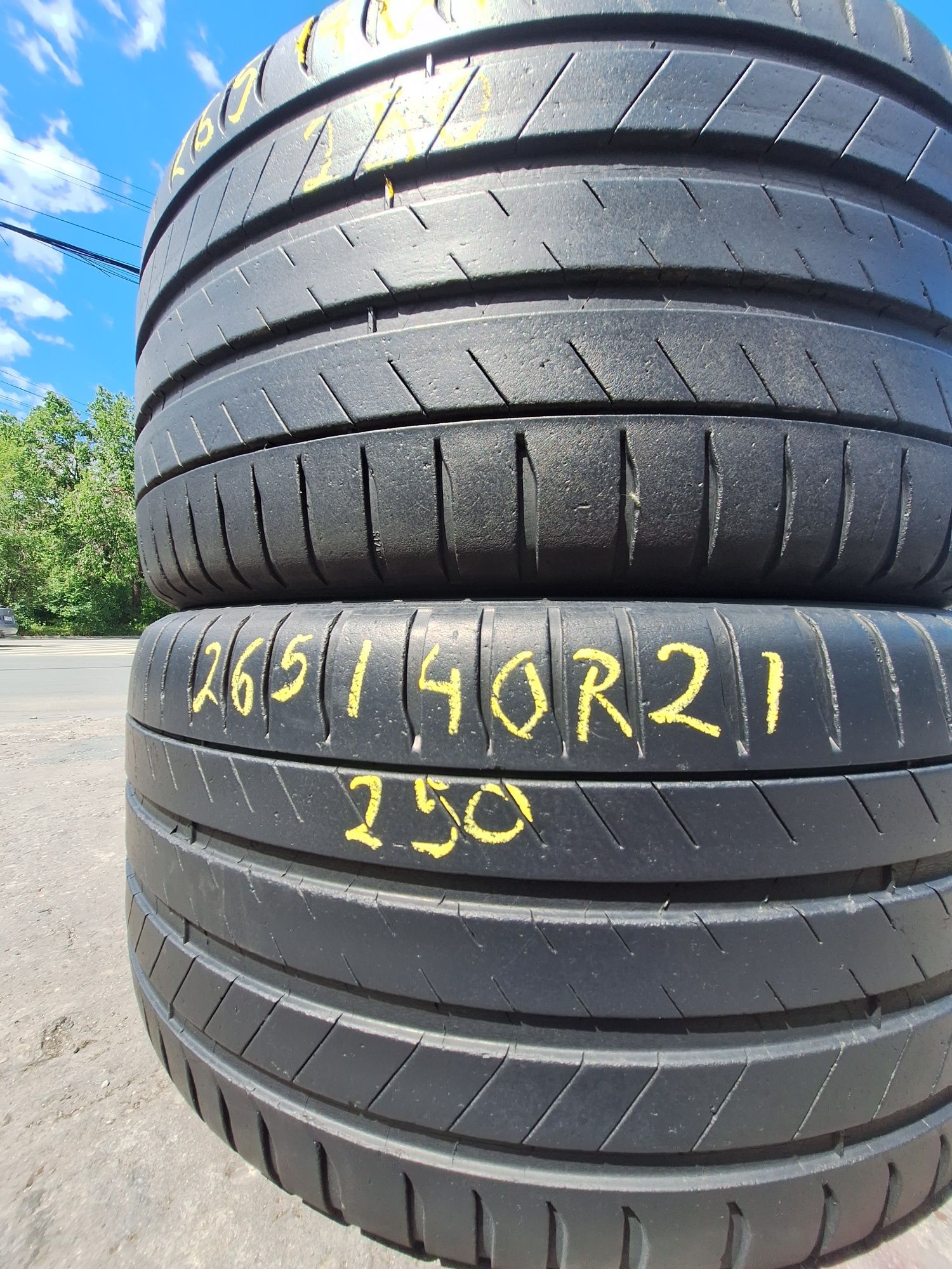 2 anvelope vara 265/40r21 dot 2021 Michelin Montaj Gratuit
