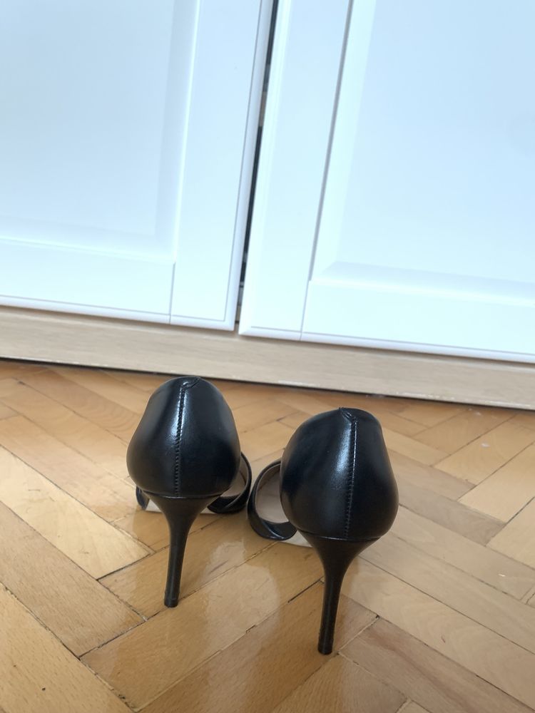 Steve Madden - black heels - Черни токчета - 37,5 номер