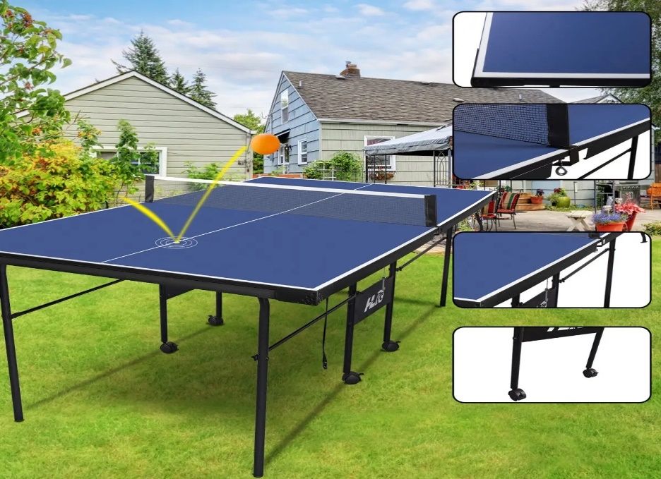 Сгъваема маса за пинг понг с безплатна доставка