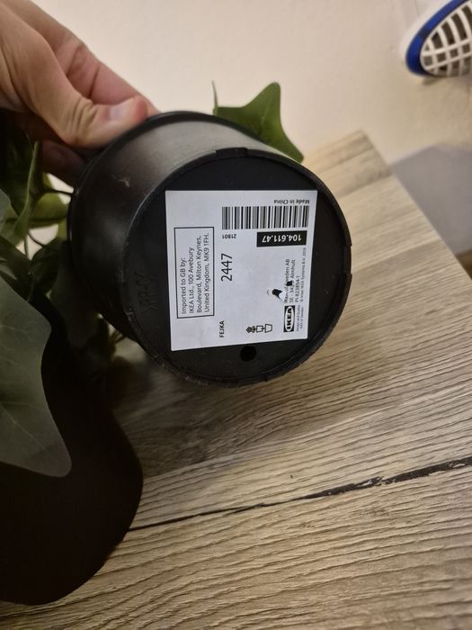 6 x Fejka Ikea plantă artificială iedera,interior/exterior/suspendată