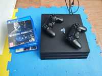 Playstation 4 PRO 1TB + 2x контролери + 8 игри