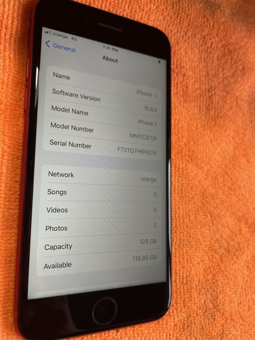 Iphone 7 Red impecabil