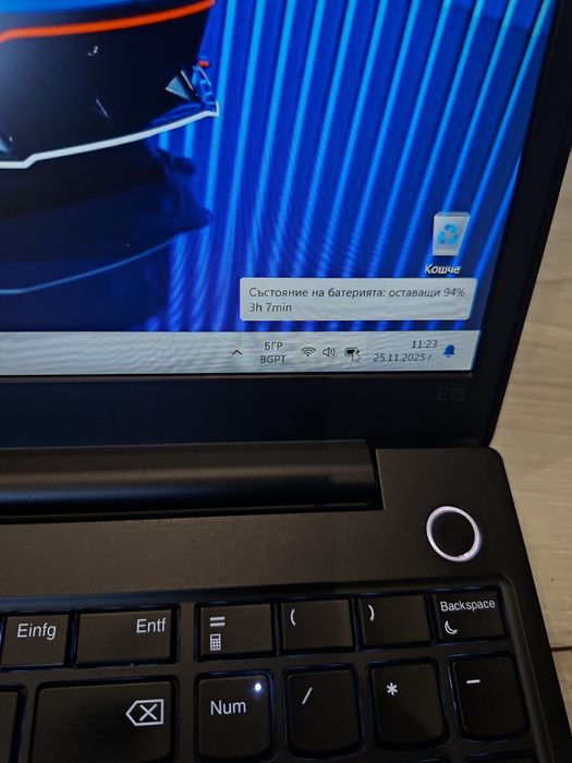 Lenovo Thinkpad E15-i5 10210u/16гб/256гб м.2+1TB/Подсветка