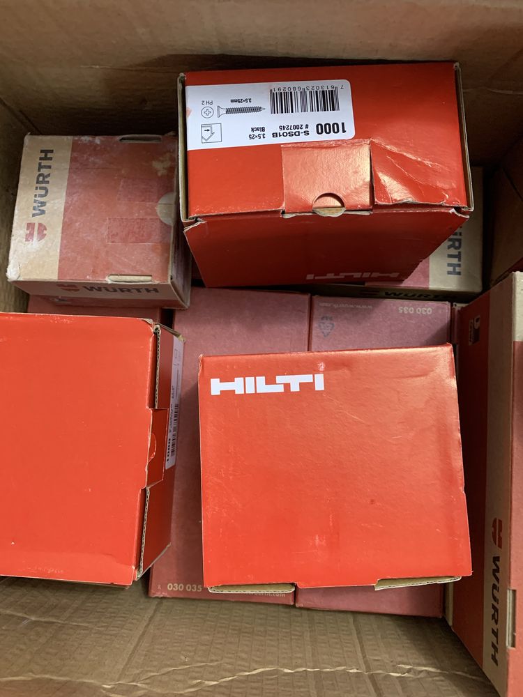 Suruburi WURTH si Hilti 3.5 x 25 mm si 3.5 x 35 mm