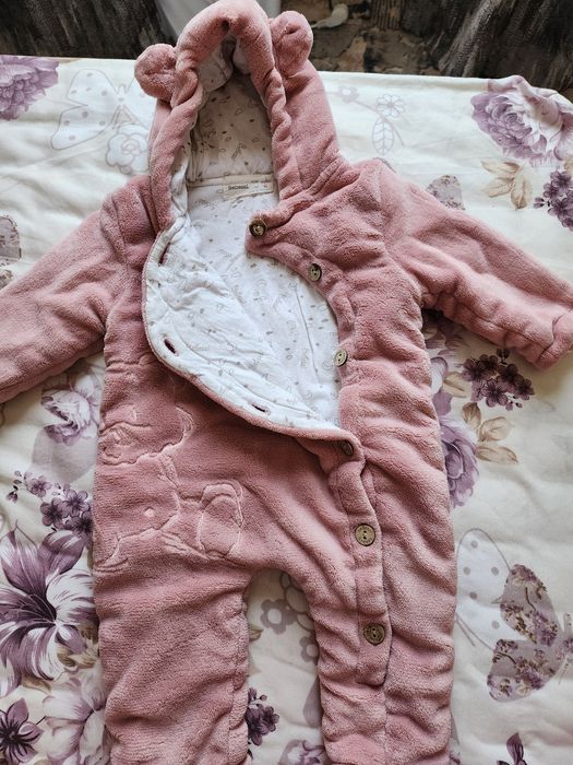 Комбензон зимний для девочки