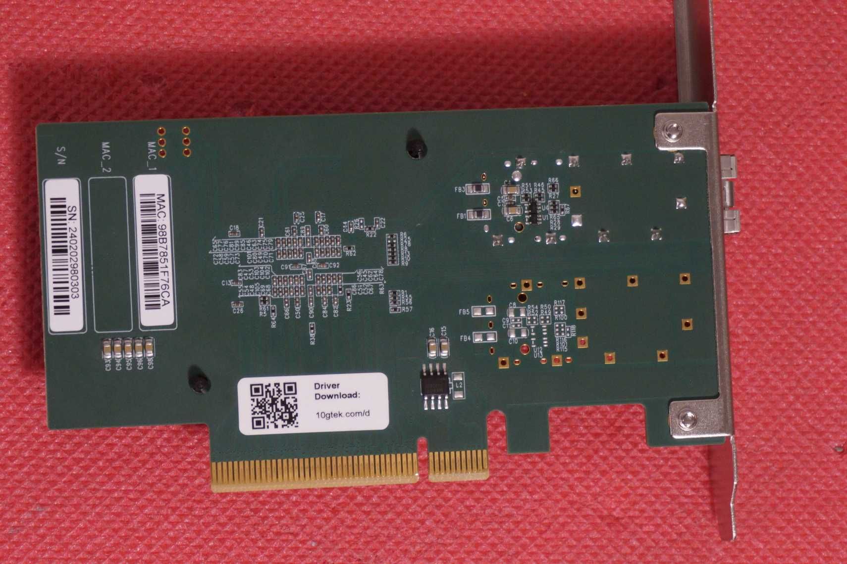 10G 10Gb 10Gbe PCIe SPF+ Network Card Ethernet Adapter x520-10g-xs-x8