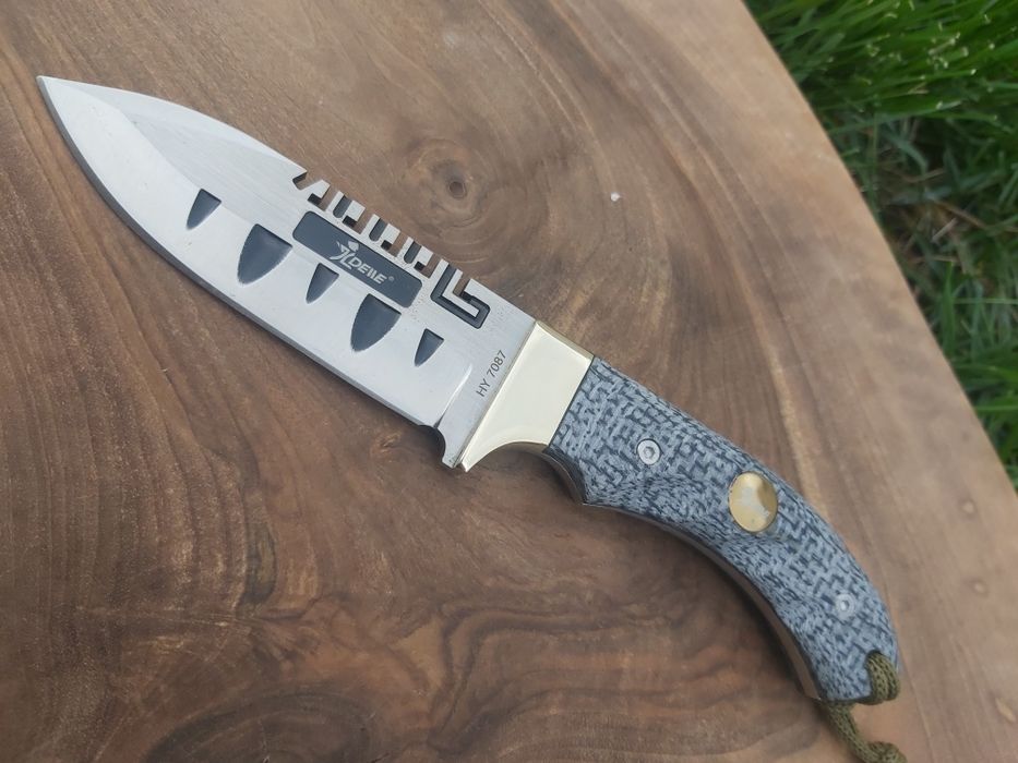 Тактически ловен нож Columbia,фултанг,кания CRKT за колан и бедро