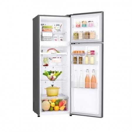 Xолодильник LG 254л invertor Серебристый 166см доставка бесплатно
