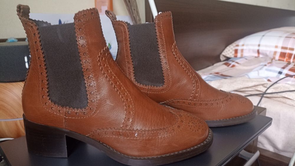 Обувь женская Челси кожа