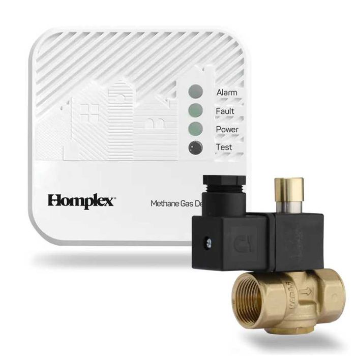 Kit 3/4 / Echipament de protectie gaz metan Homplex HD300 Pro