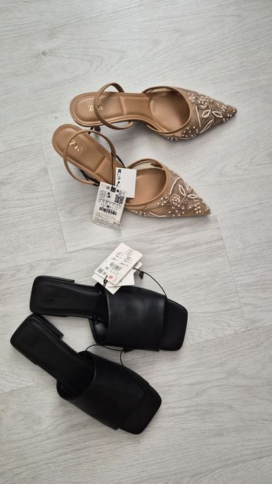 Нови сандали/чехли Zara and Reserved 38номер