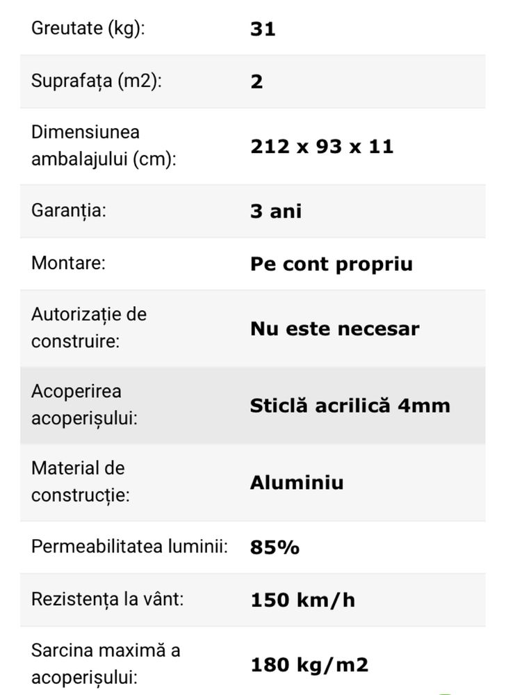 Vand marchiza usa intarare