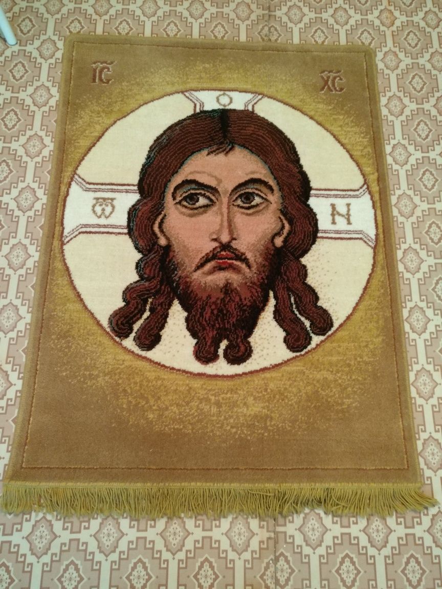 Продам ковёр с изображением Иисуса Христа
