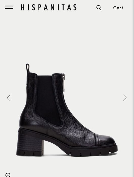 Боти HISPANITAS 39-40 кожени