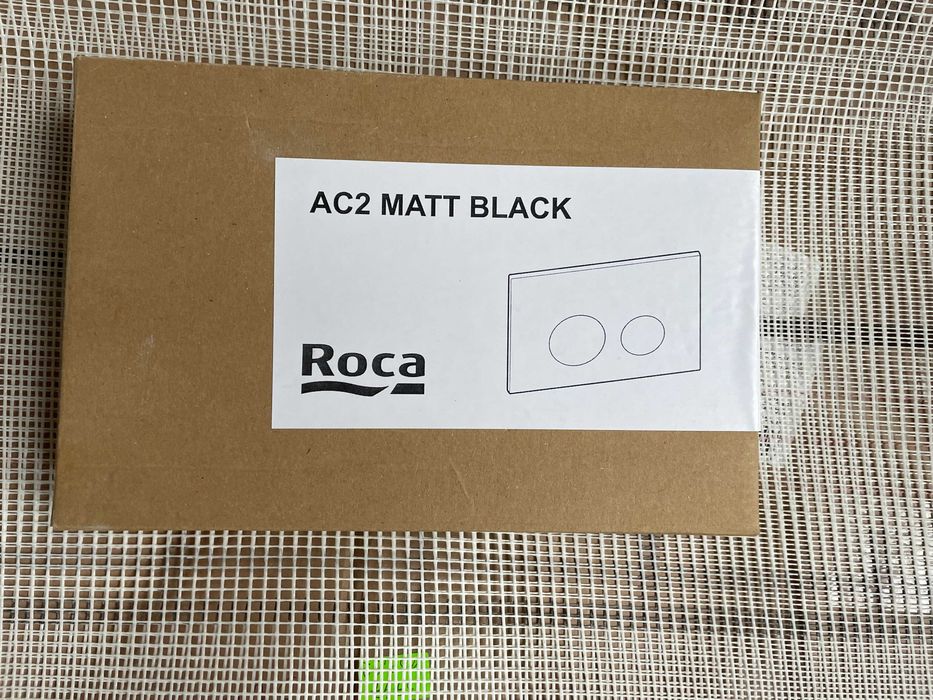 Бутон за структура за вграждане ROCA AC2 MATT BLACK