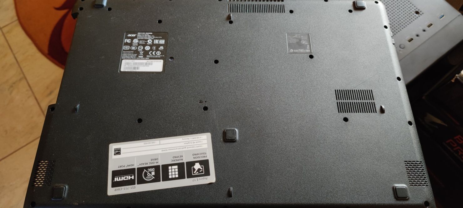 Componente laptop Acer A315, A515, ES1-711, V5-531, 5750G
