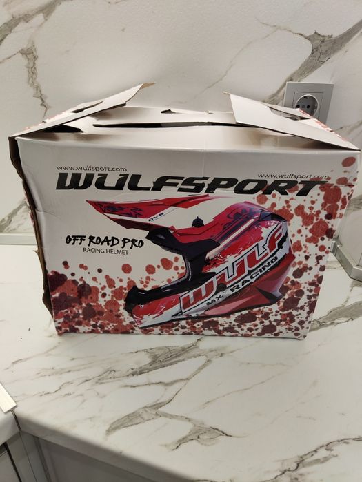 Каска за кросов мотор WULF OFF ROAD PRO размер L