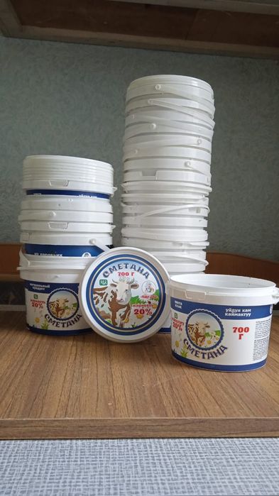 Ведёрки пластиковые