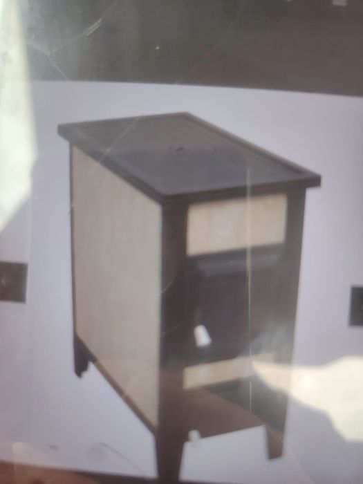 Sobă gresie pe lemne cu plita de gătit