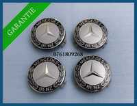 Set 4 capace 75mm jante aliaj Mercedes Benz