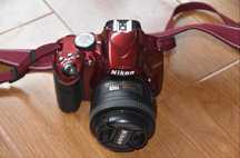 Nikon D3200+obiectiv si geanta