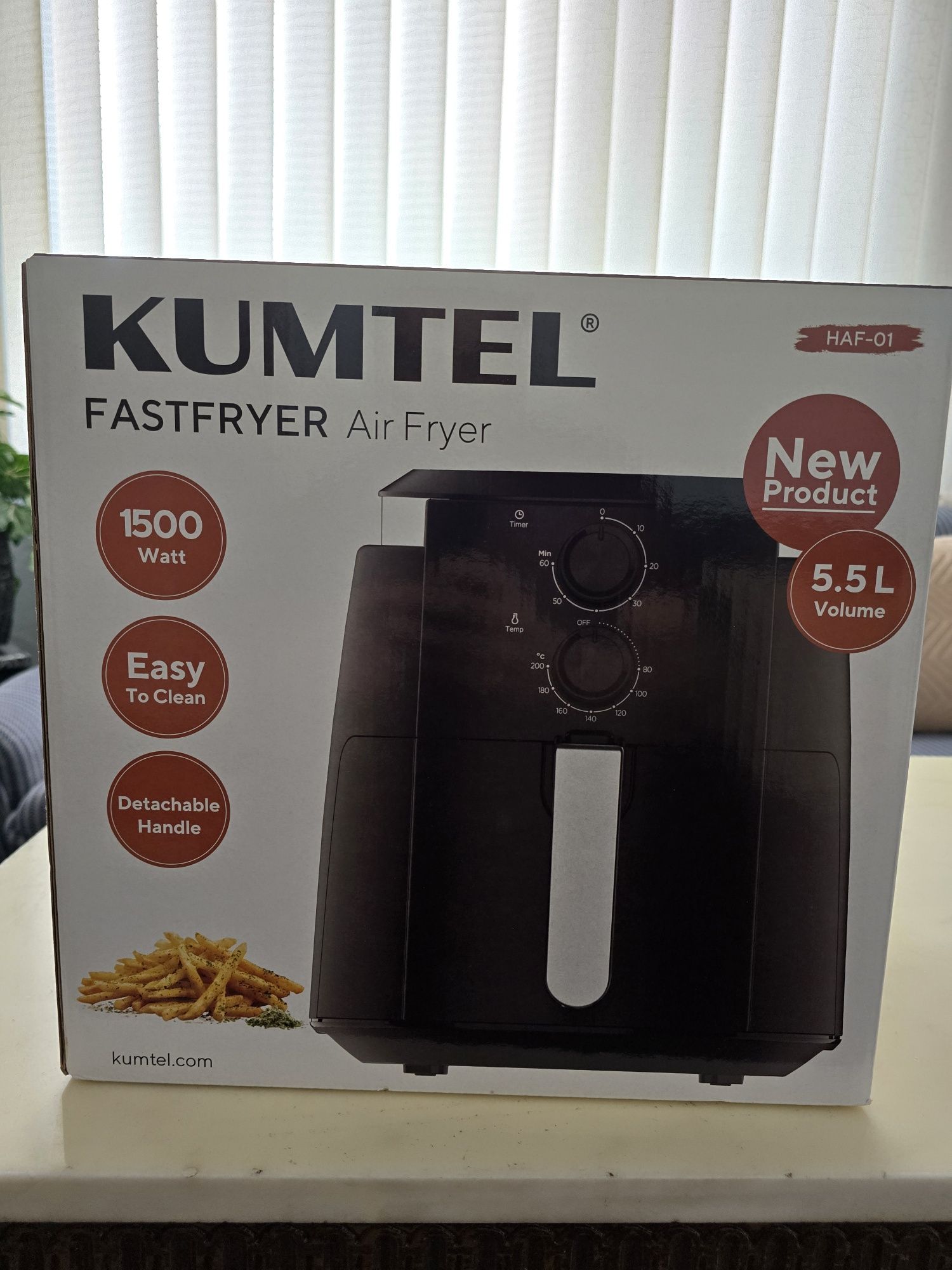 Фритюрник с горещ въздух KUMTEL Airfryer  HAF - 01
Търси

Едра бяла