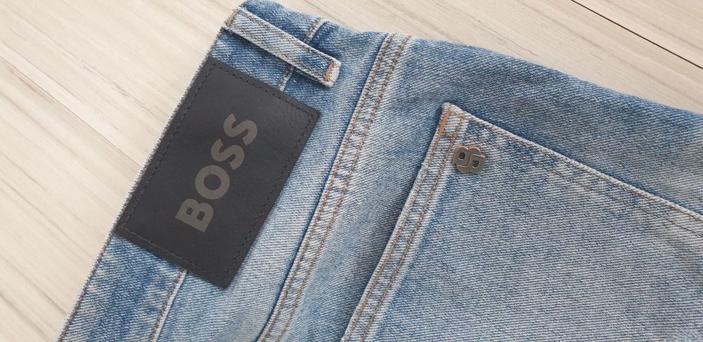 Hugo Boss Delaware Soft Touch  34/34 НОВО! ОРИГИНАЛ Мъжки Дънки!