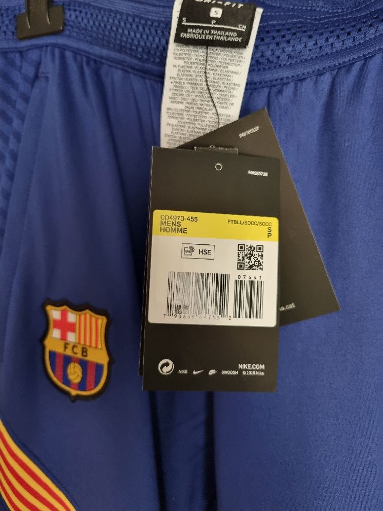 Nike F.C. Barcelona Strike Men's Football Pants - Blue