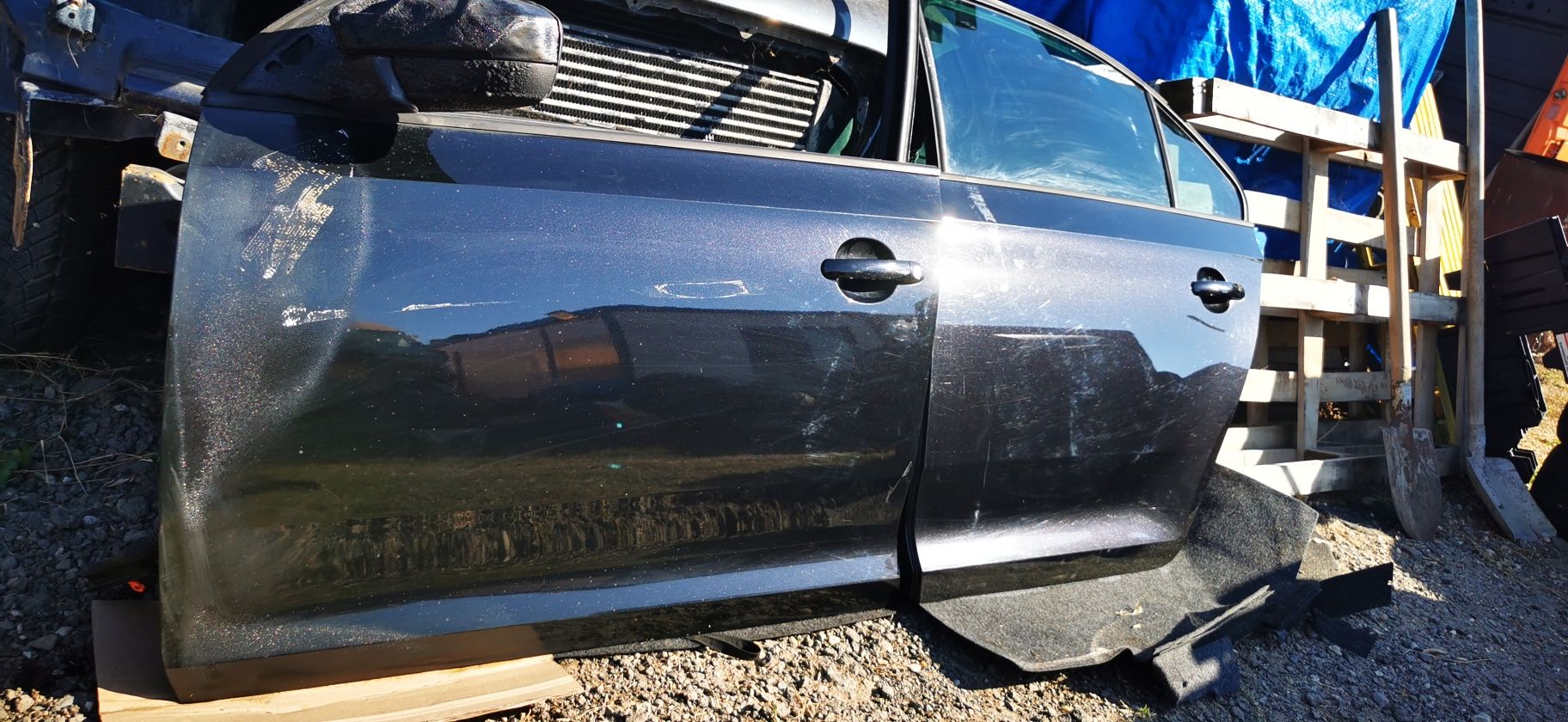 Usa stanga dreapta fata spate completă Skoda rapid Seat toledo negru n