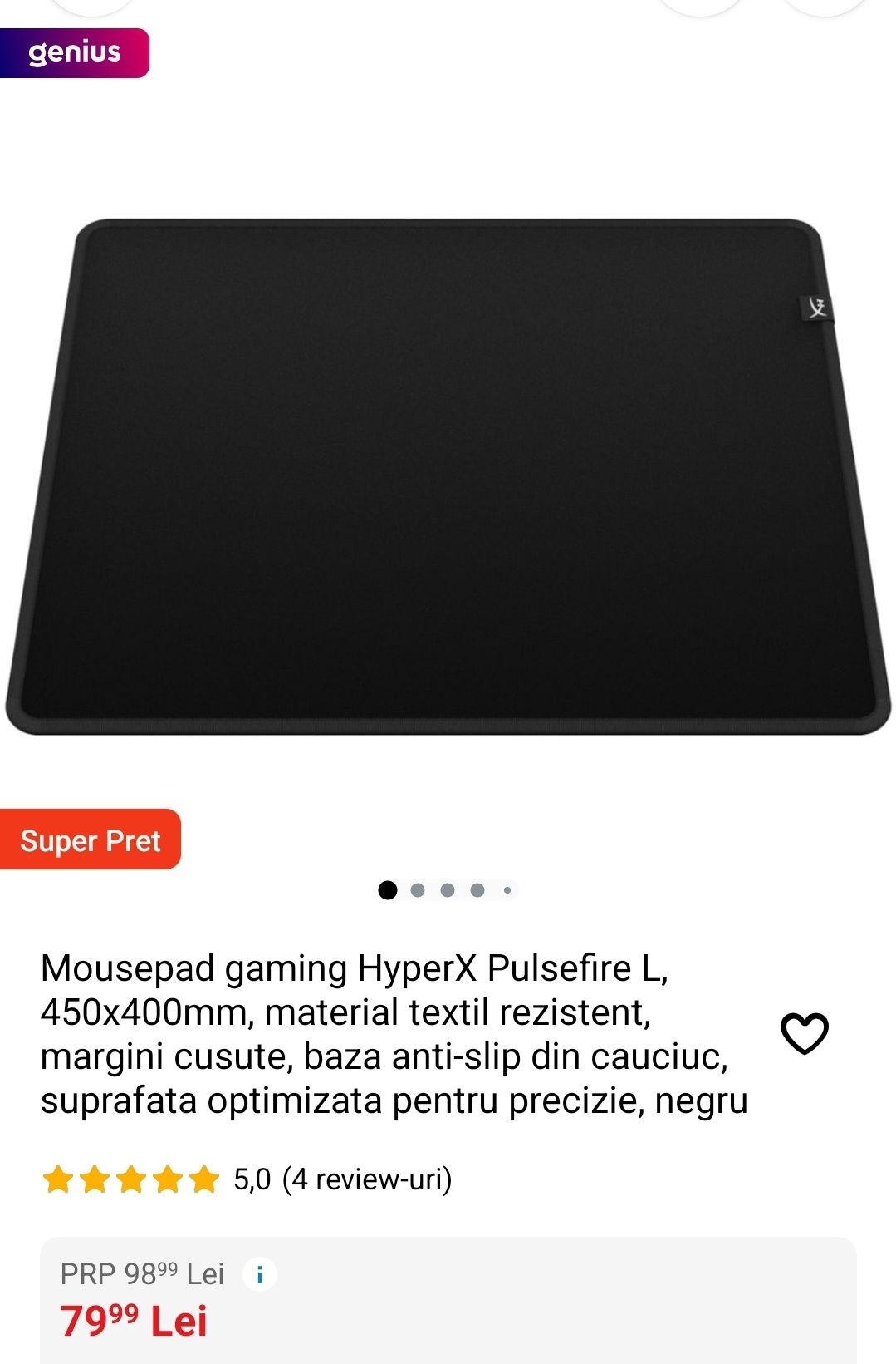 Mouse pad pulsefire