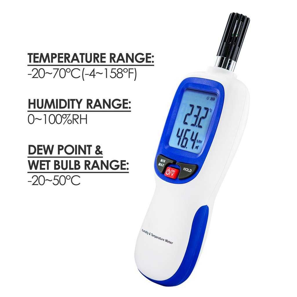 Уред за измерване на влажност и температура