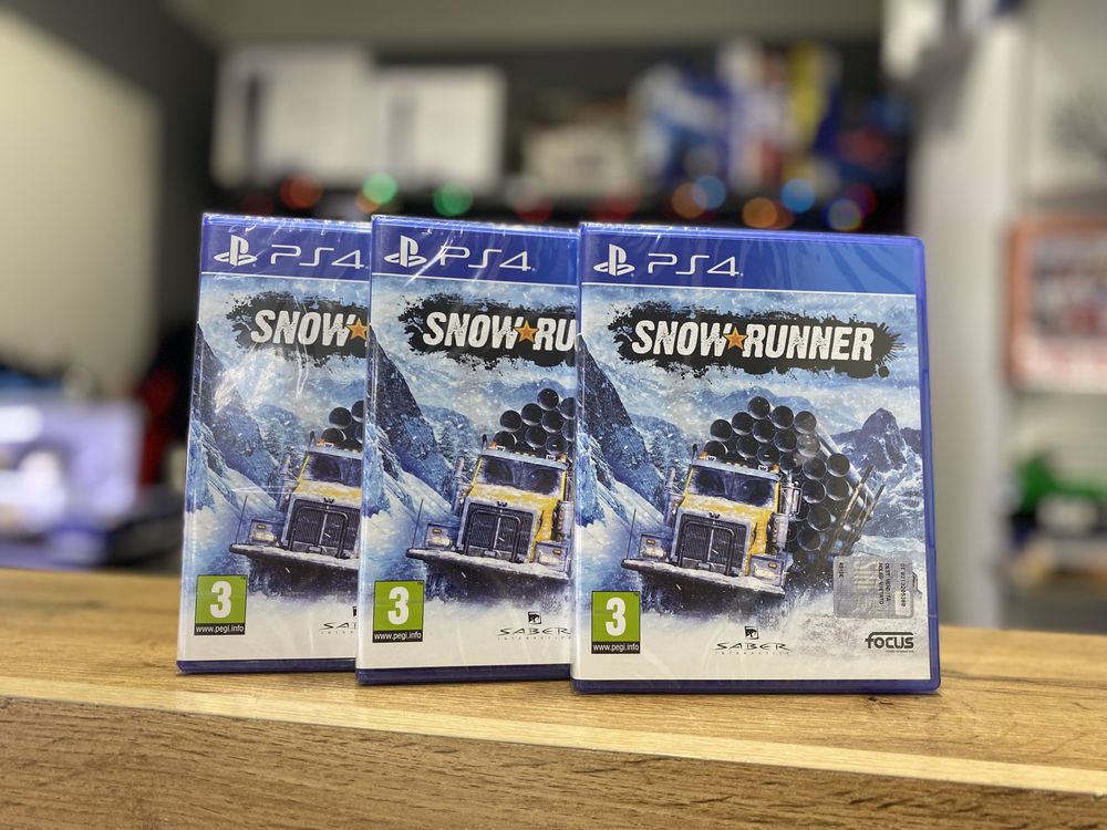 Игра SNOW  RUNNER для Playstation 4.5
