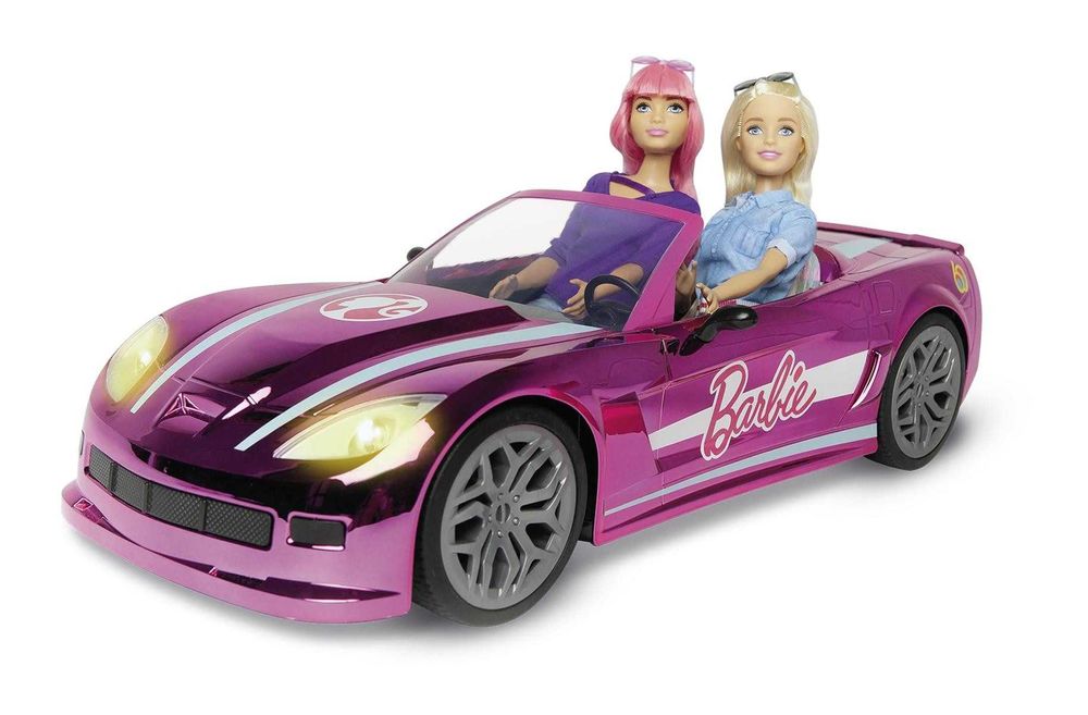 Кола с дистанционно - Barbie Dream Car (40 см)