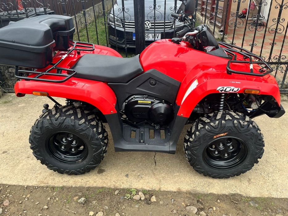 ATV Quad Arctic Cat 400CMC 4x4 cu troliu și carlig
