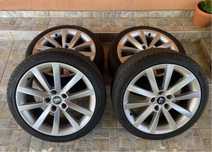 Jante R18 originale Skoda Anvelope 225/40 Foarte bune