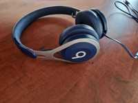Casti Beats Audio On Ear by Dr. Dre, Cu fir, Blue