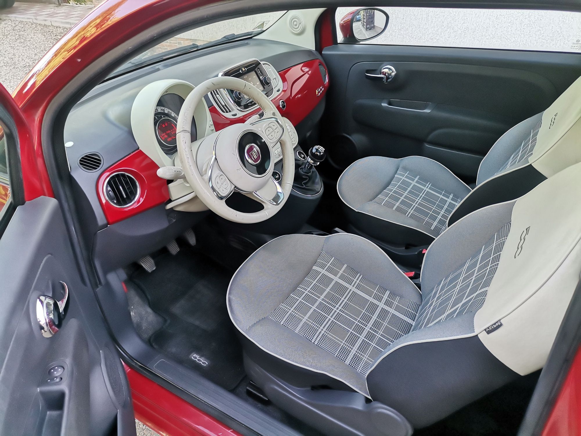 Fiat 500 1.2 benzina Euro 6 an 2015 Climatronic Multimedia Start-Stop