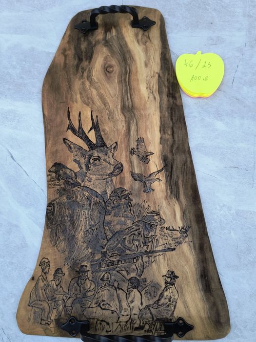 Ръчно изработени дъски и плата за рязане и поднасяне