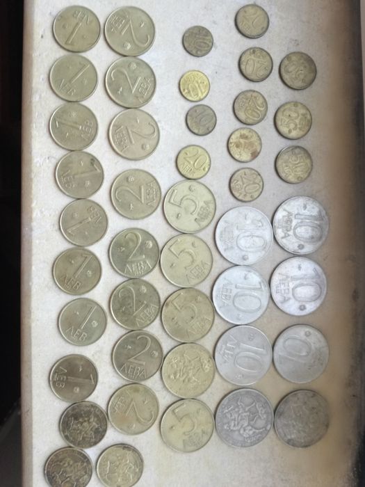44бр стари монети емисия 1992/1997г.