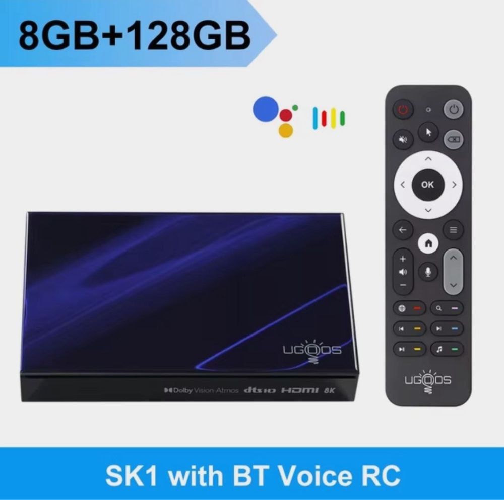 Смарт тв приставка Ugoos SK 1   8/128GB