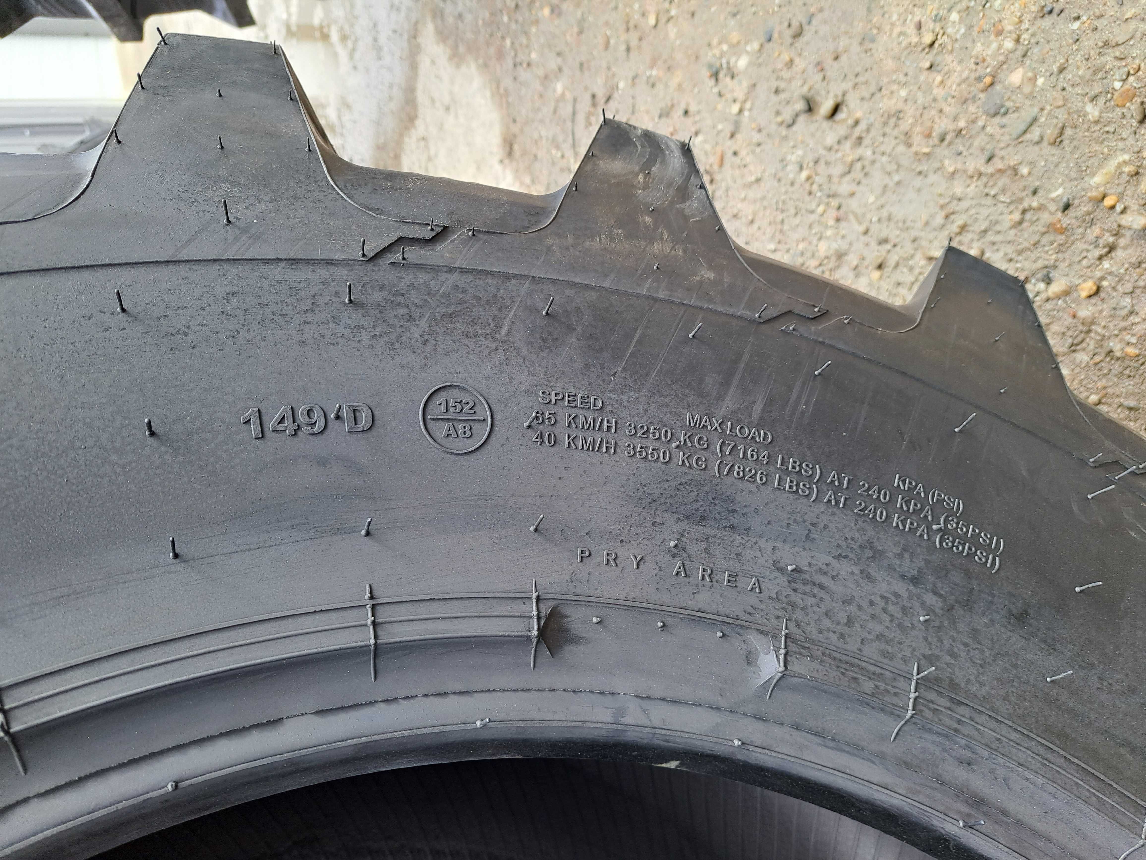 Anvelope noi RADIALE 540/65R28 marca SEHA cauciucuri pentru TRACTOR