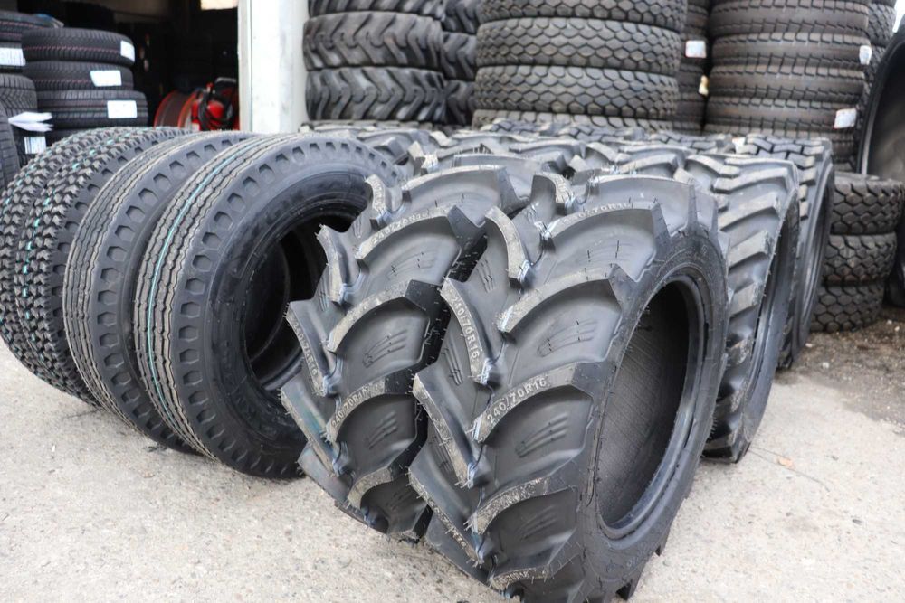 Cauciucuri Noi GTK 240/70R16 Radiale de Tractor Fata Depozit AgroMir