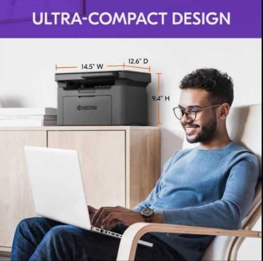 Лазерный принтер Kyocera MA2000, 3 в 1, печать, копия и сканирование