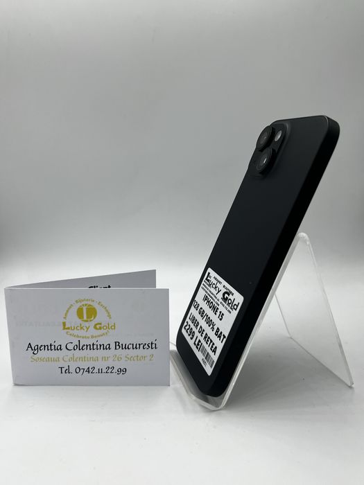 Iphone 15 128Gb/100% Baterie Garantie! #49651