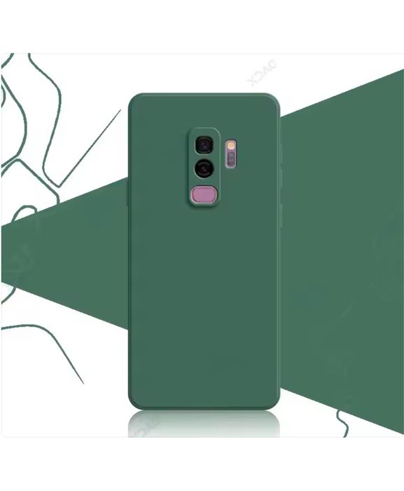 Husa Soft TPU Alcantara Inauntru Colorata - Samsung S8 S9 S10 Plus